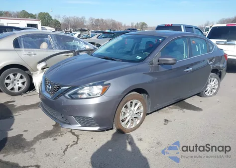 2019 Nissan Sentra S/Sl/Sr/Sv z USA, uszkodzony, nr VIN 3N1AB7AP5KY274017